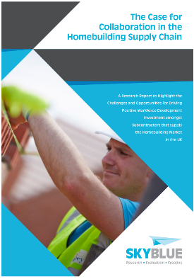 Case for Collbaboration in Homebuilding report front cover