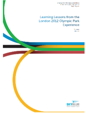 Learning Lessons from London 2012 report front cover