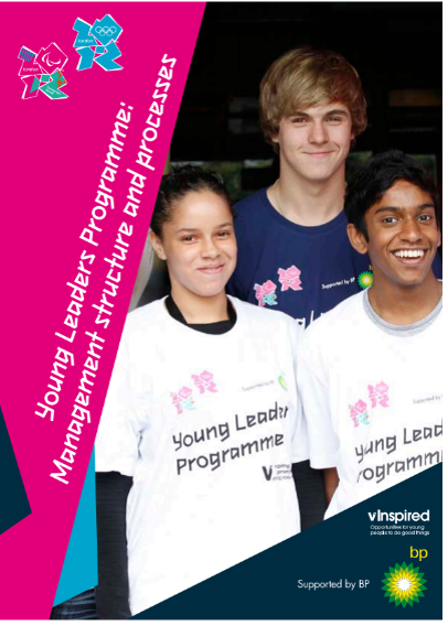 Young Leaders Programme report front page